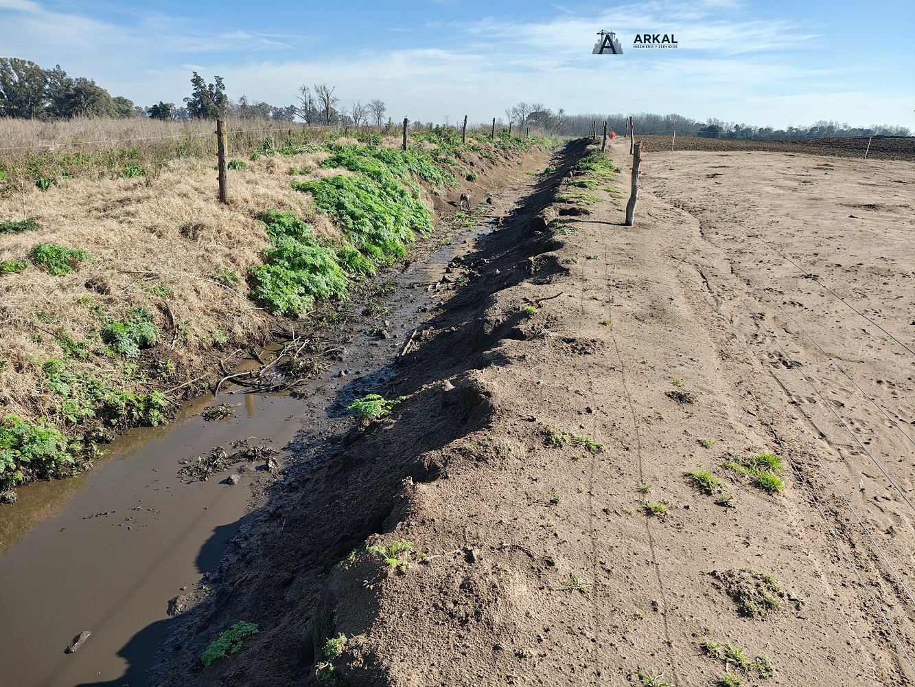 Canal de campo