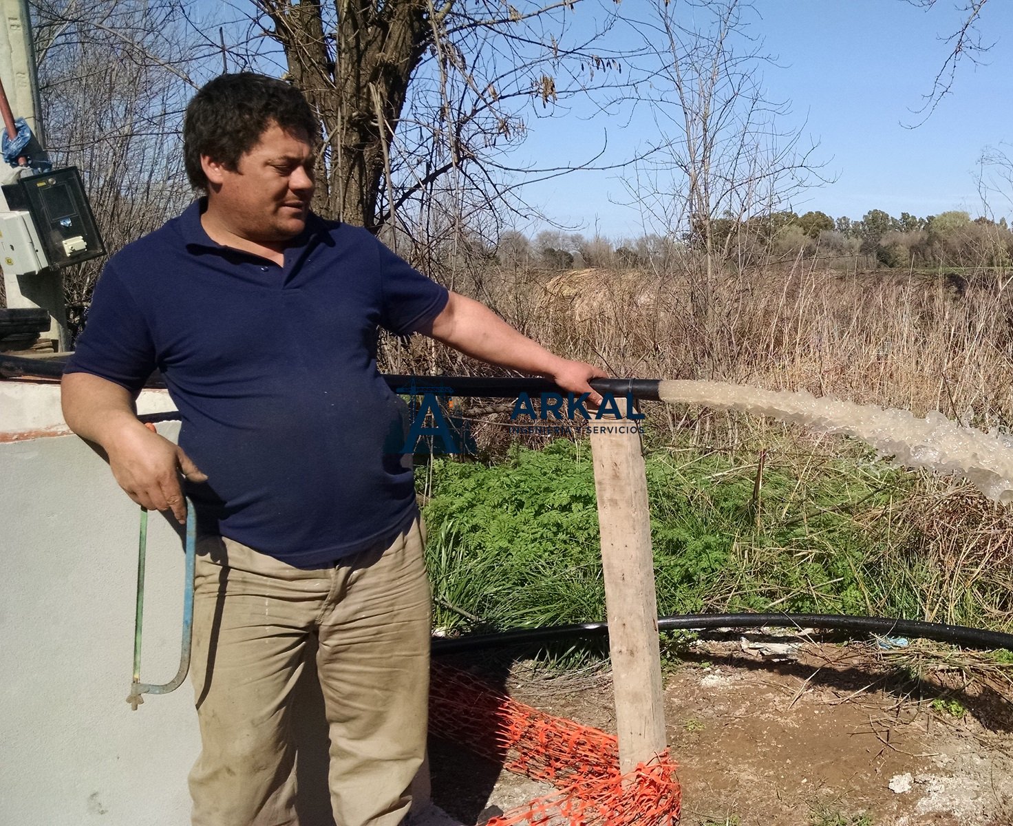 Perforación de pozo de agua en 9 de Julio