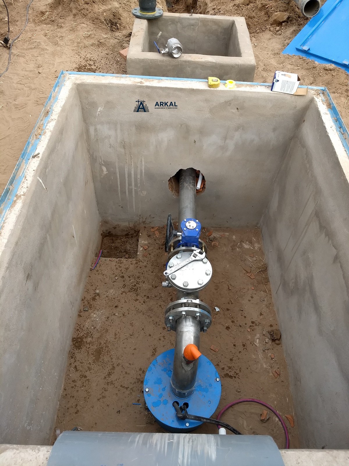 Instalación de sistema de agua potable - pozo y bomba