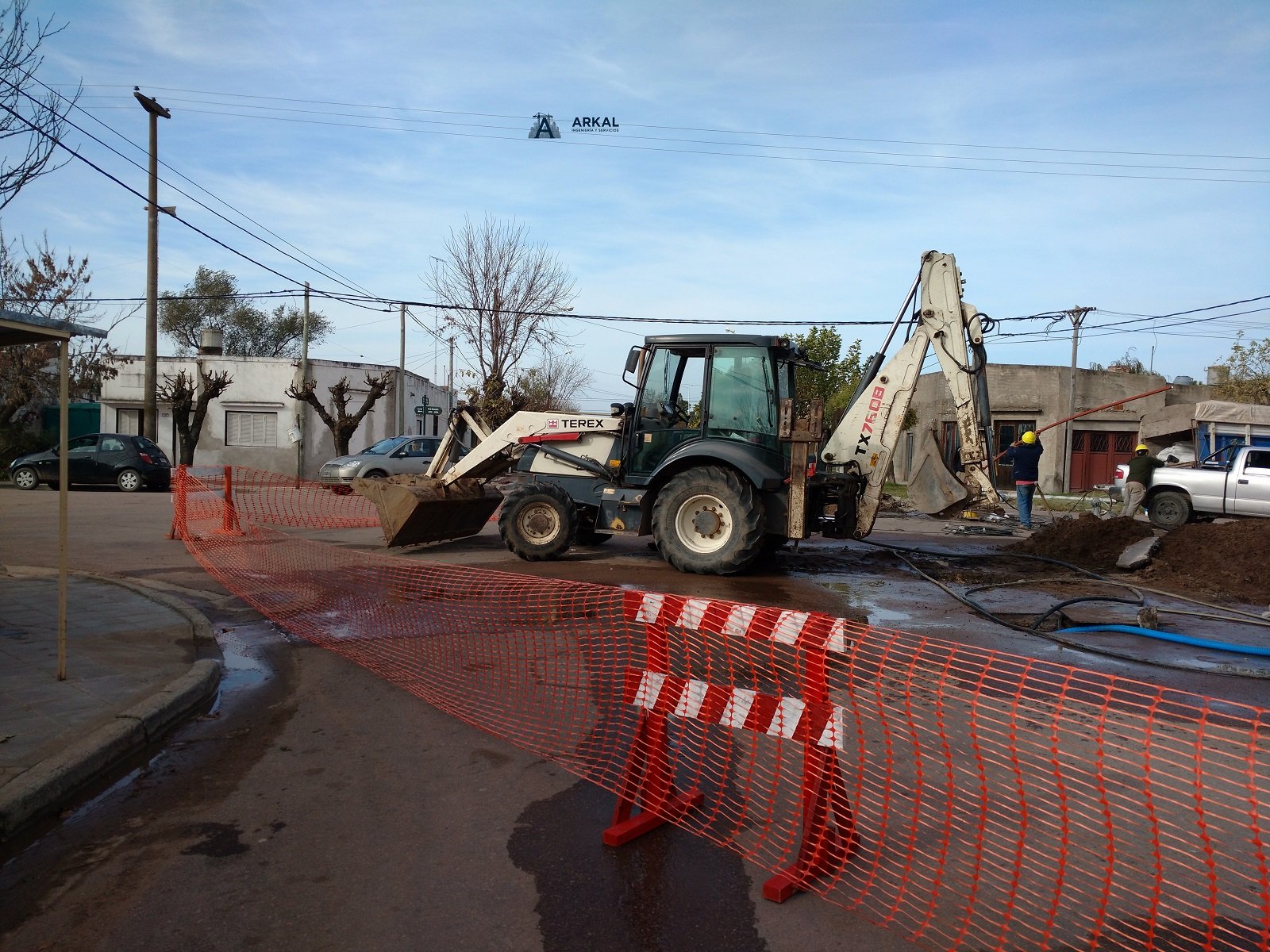 Recambio de red cloacal en Saliqueló