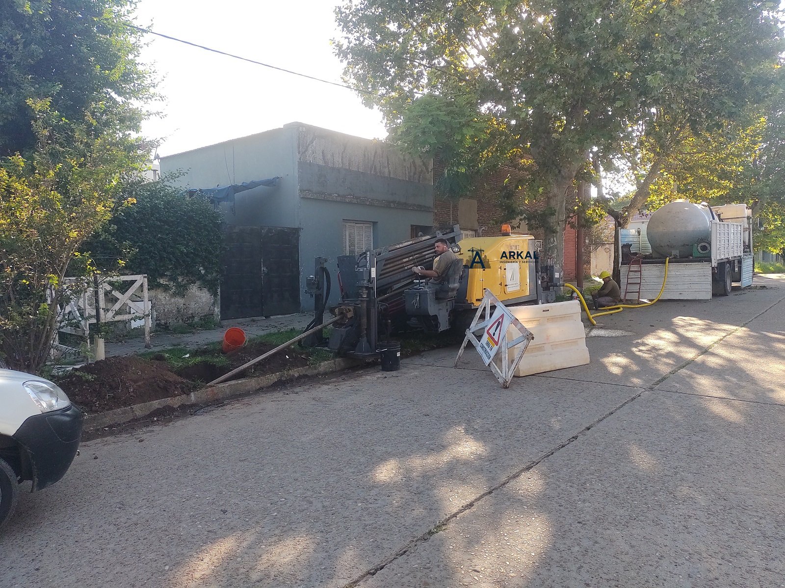 Tunelería inteligente con perforación guiada en Olavarría, Buenos Aires